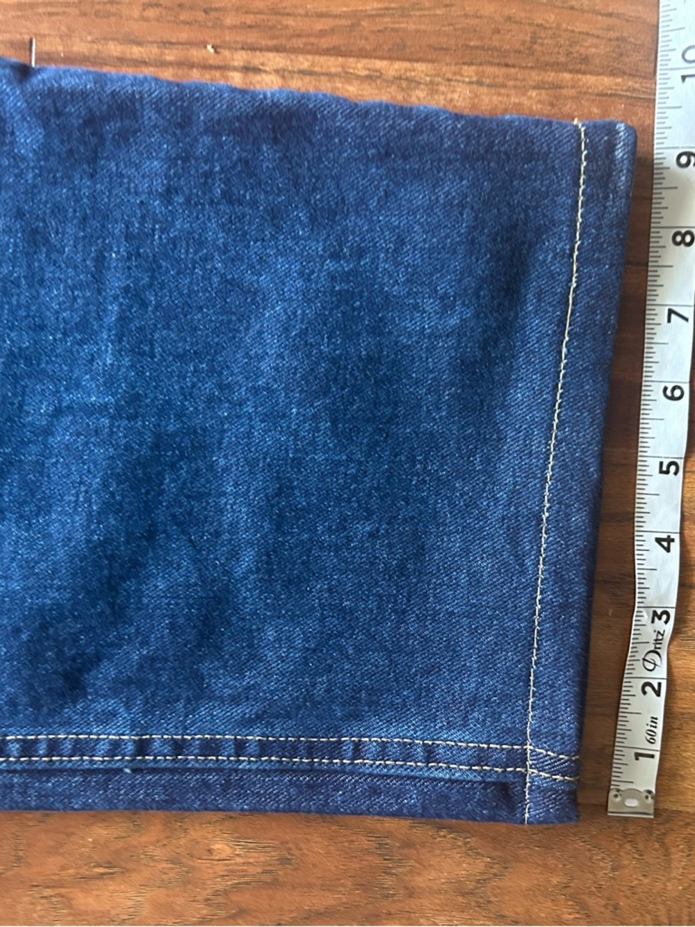 Wrangler Men's Relaxed Fit Dark Blue Denim Jeans - Picture 7 of 11